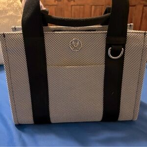 Lululemon Two Toned Canvas Mini Tote Bag